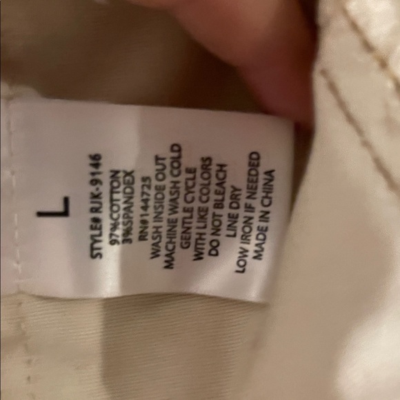 American Eagle Outfitters Light Tan Denim Jacket - Picture 3 of 12